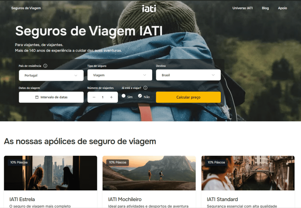 iati seguro viagem